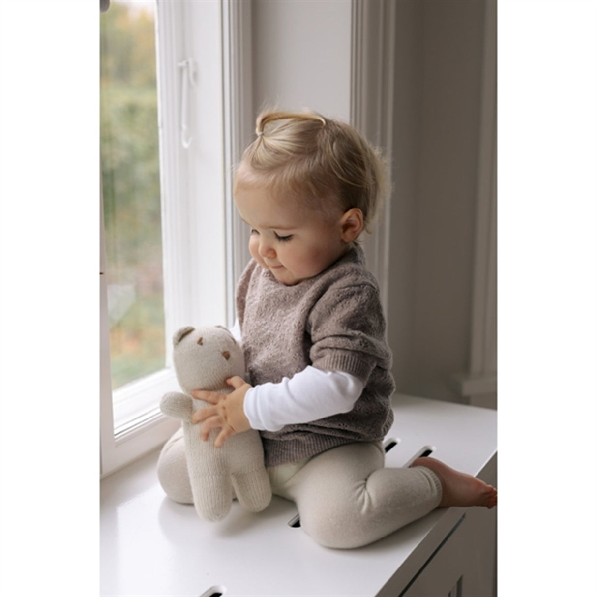 HOLMM Toast Nero Cashmere Strikk T-shirt