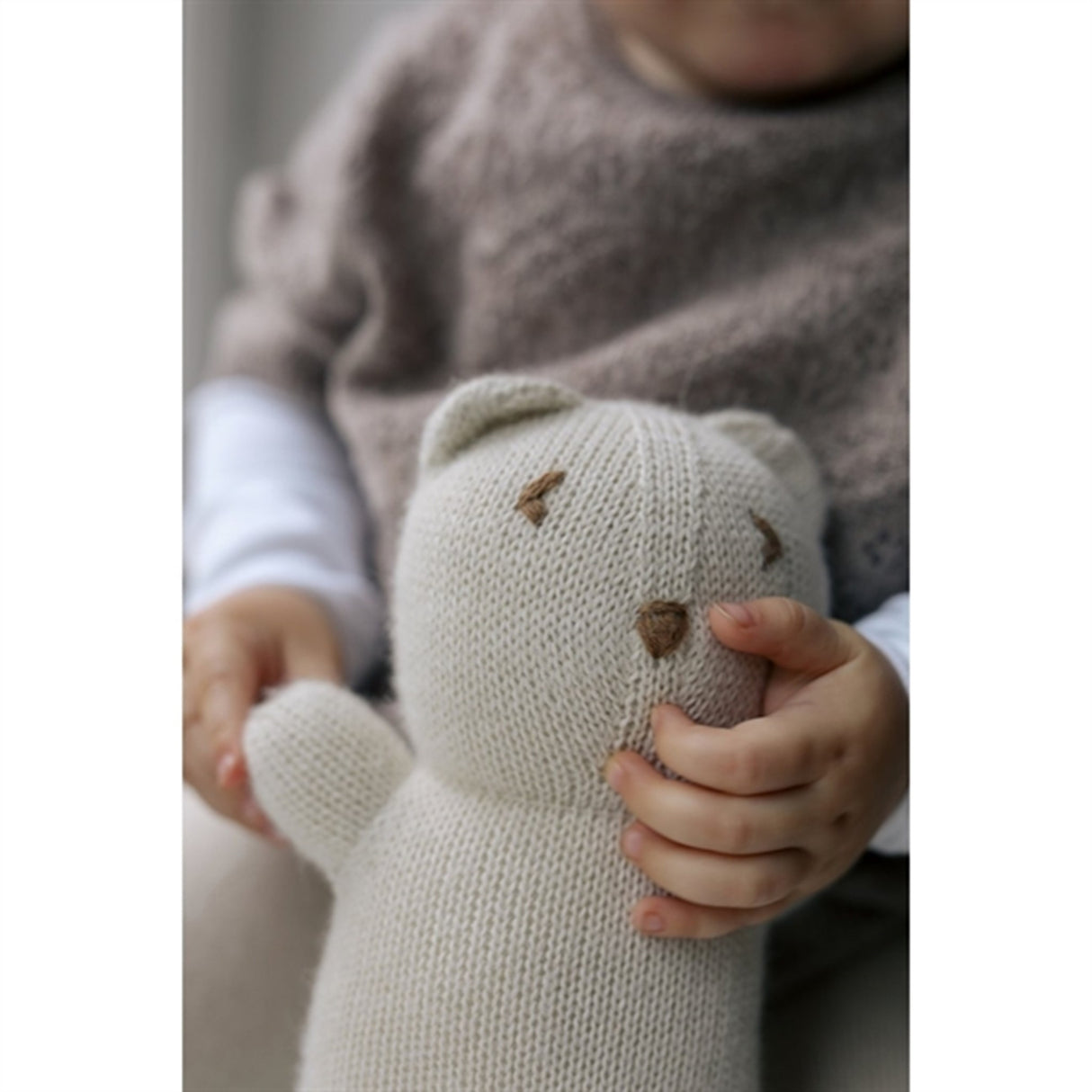 HOLMM Toast Nero Cashmere Strikk T-shirt