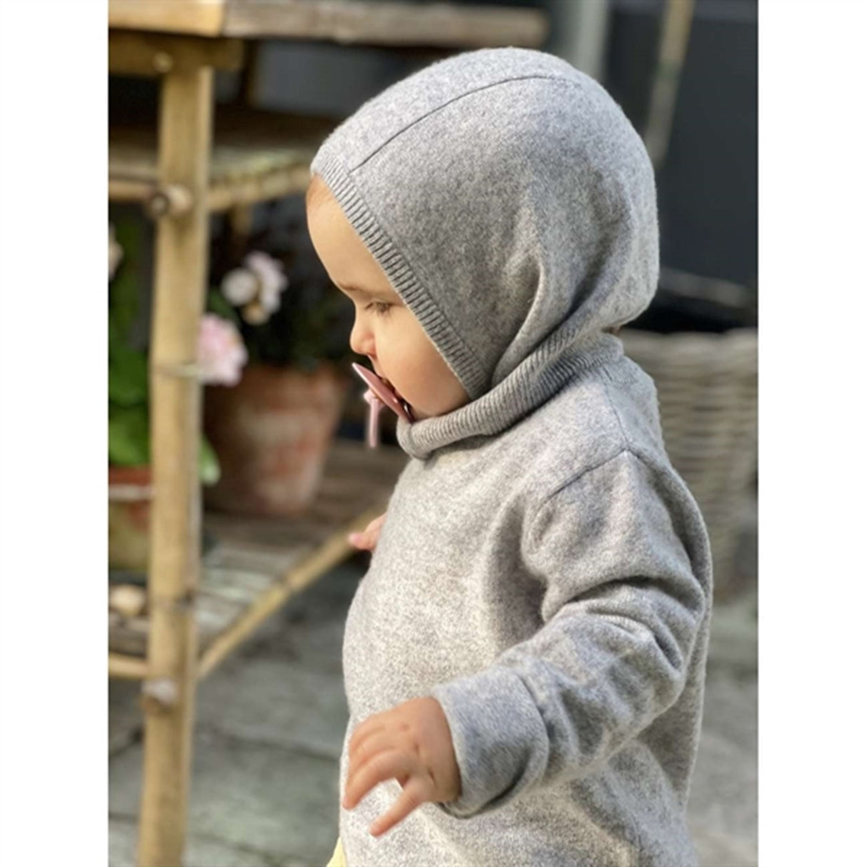 HOLMM Oxford Netty Cashmere Strikk Elefantlue