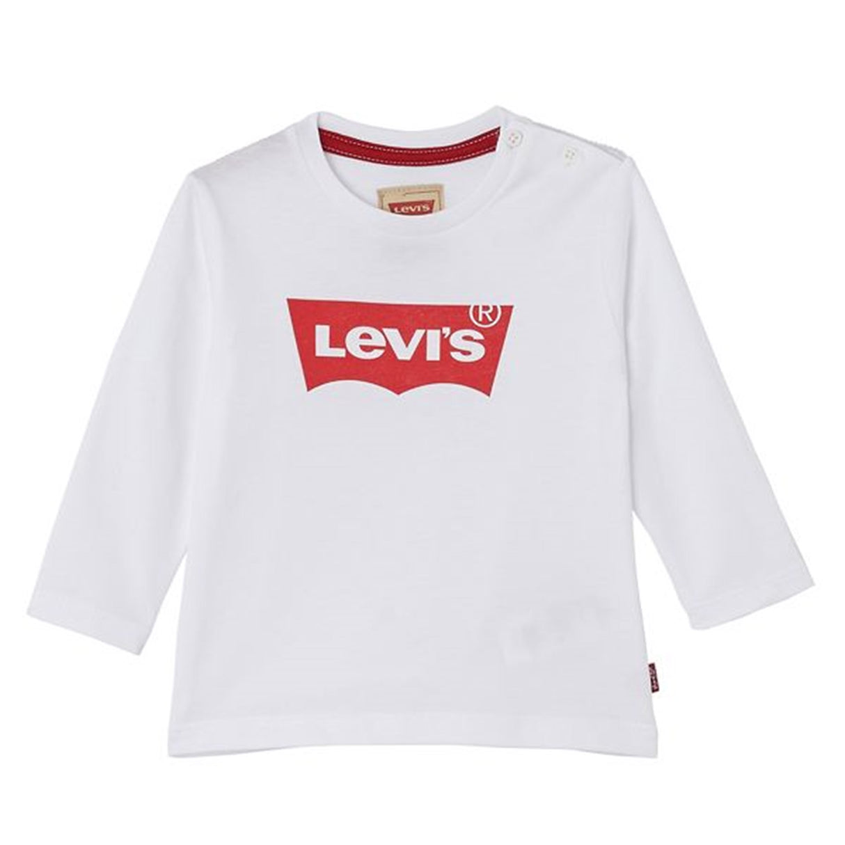 Levi's Tee LS Nos Hvid