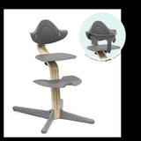 Stokke® Nomi® Stol Natural Grey Inkl. Babysæt