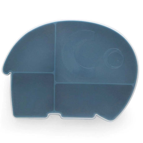 Sebra Silikonplate M / Lav Elefant Fanto Nordic Blue