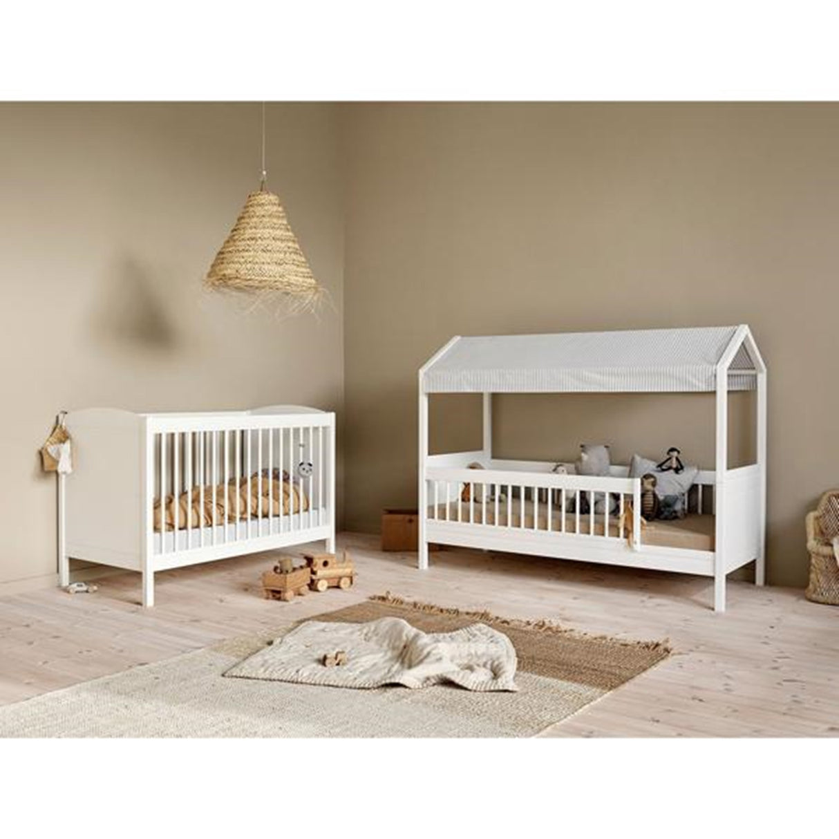 Oliver Furniture Seaside Lille+ Tag Stofbetræk Blå Strib 3
