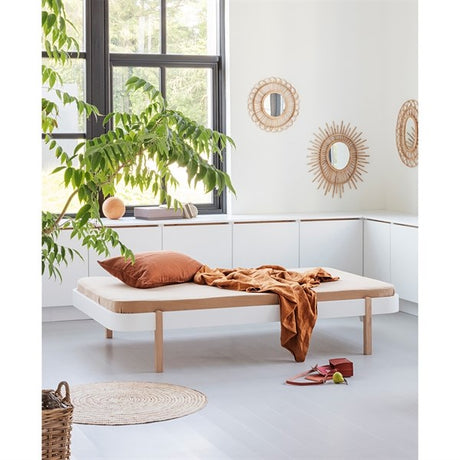 Oliver Furniture Wood Sofaseng Hvit/Eik 2