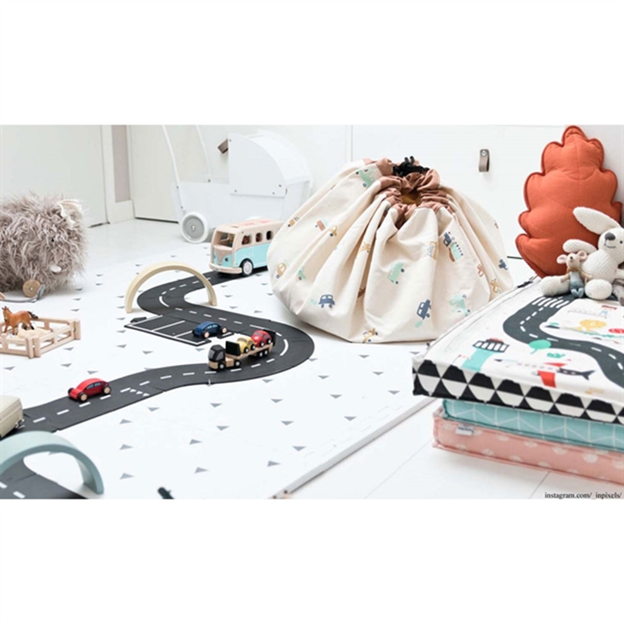 Play&Go 2-i-1 Leketeppe Big Cars