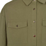 Sofie Schnoor Army Green Shirt