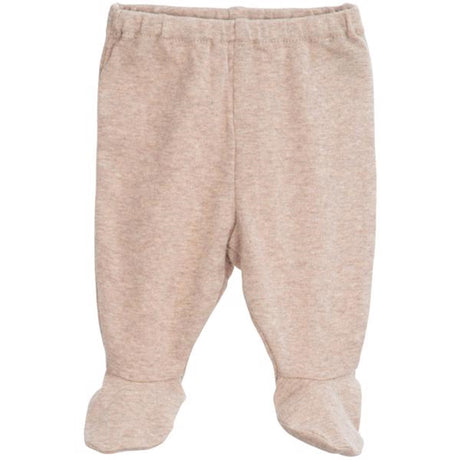 Serendipity Newborn Oat Pants w. Føtter