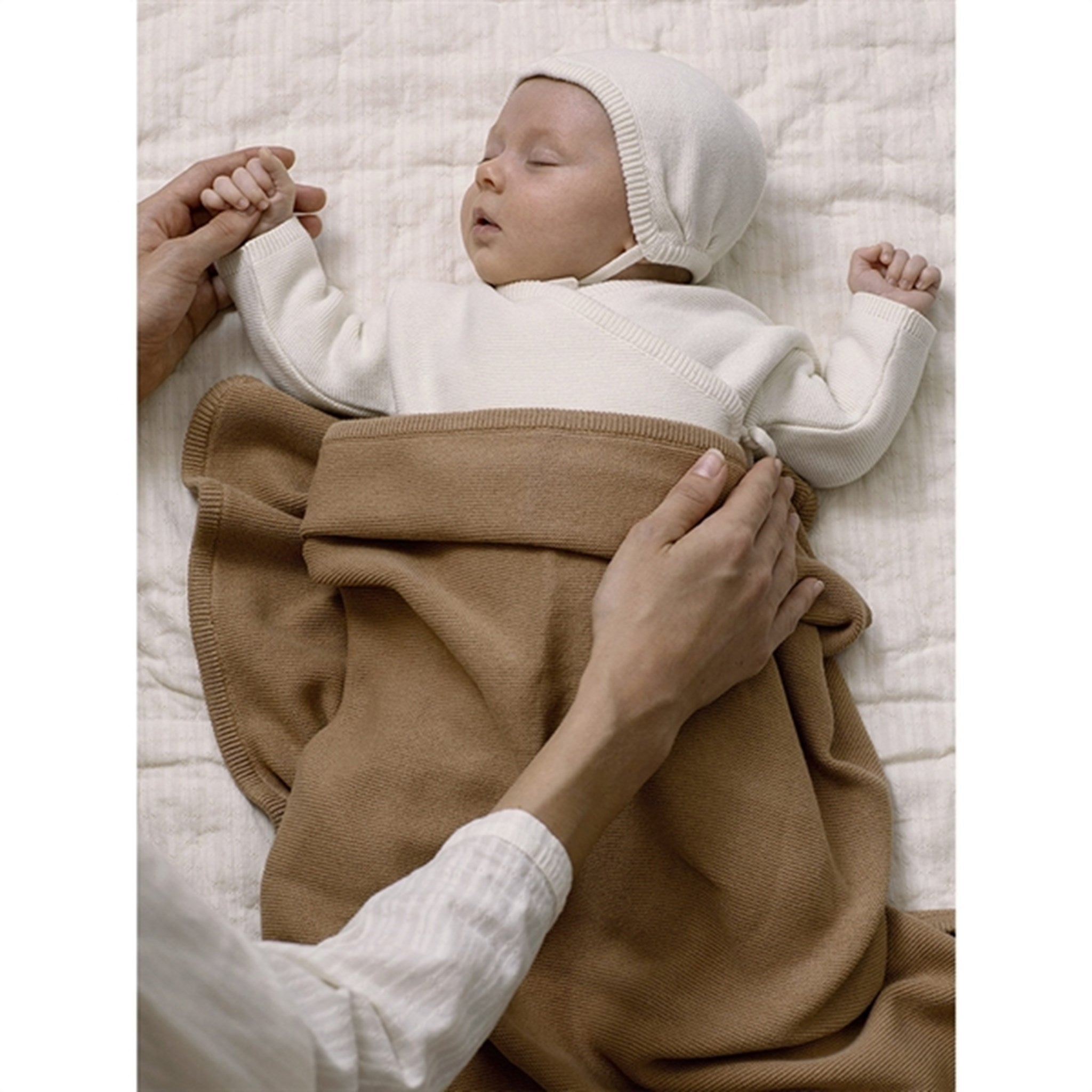 Serendipity Newborn Tan Blanket 2