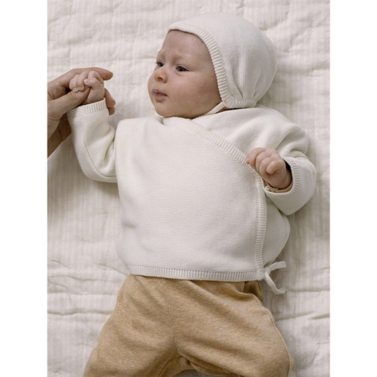 Serendipity Newborn Tan Romper