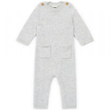 BONTON Heather Grey Strikk Heldrakt