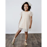 Dolly by Le Petit Tom Pearl Tulle Puff Aline Kjole Pearl 4