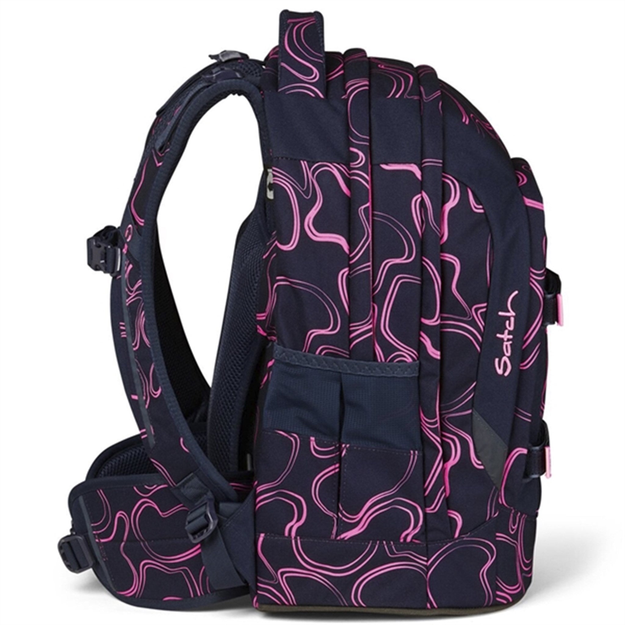 Satch Pack Skoletaske Pink Supreme 3