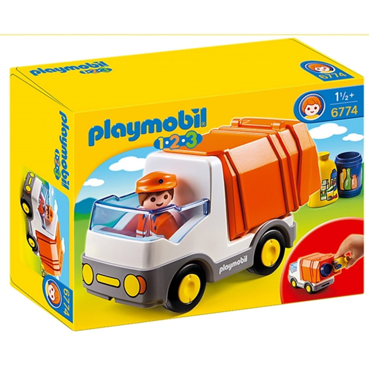 Playmobil® 1.2.3 Recycling Truck