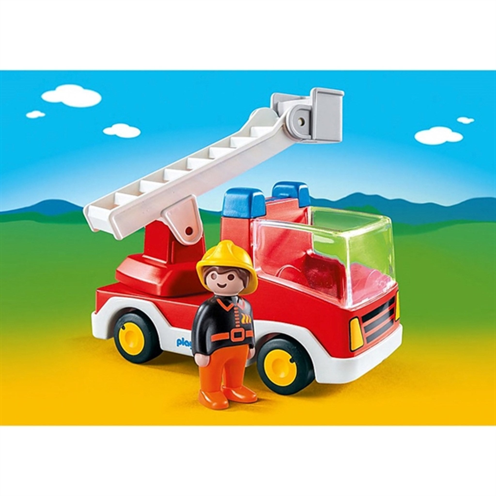 Playmobil® 1.2.3 Ladder Unit Fire Truck 2