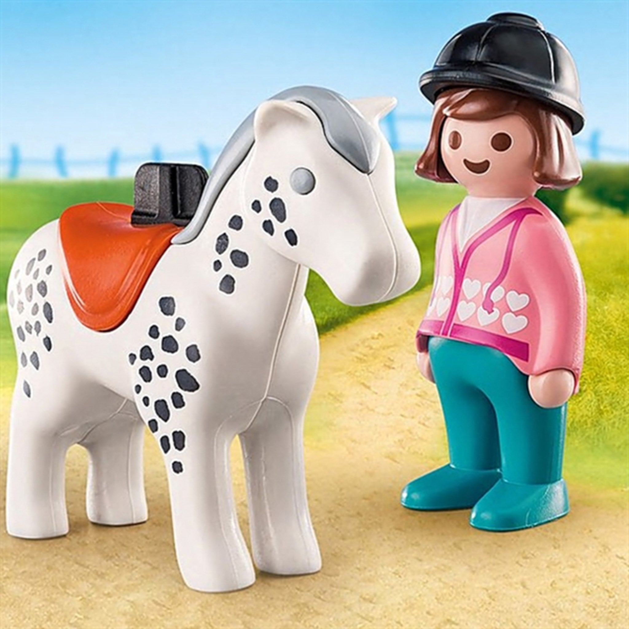 Playmobil® 1.2.3 - Rider with Horse 2