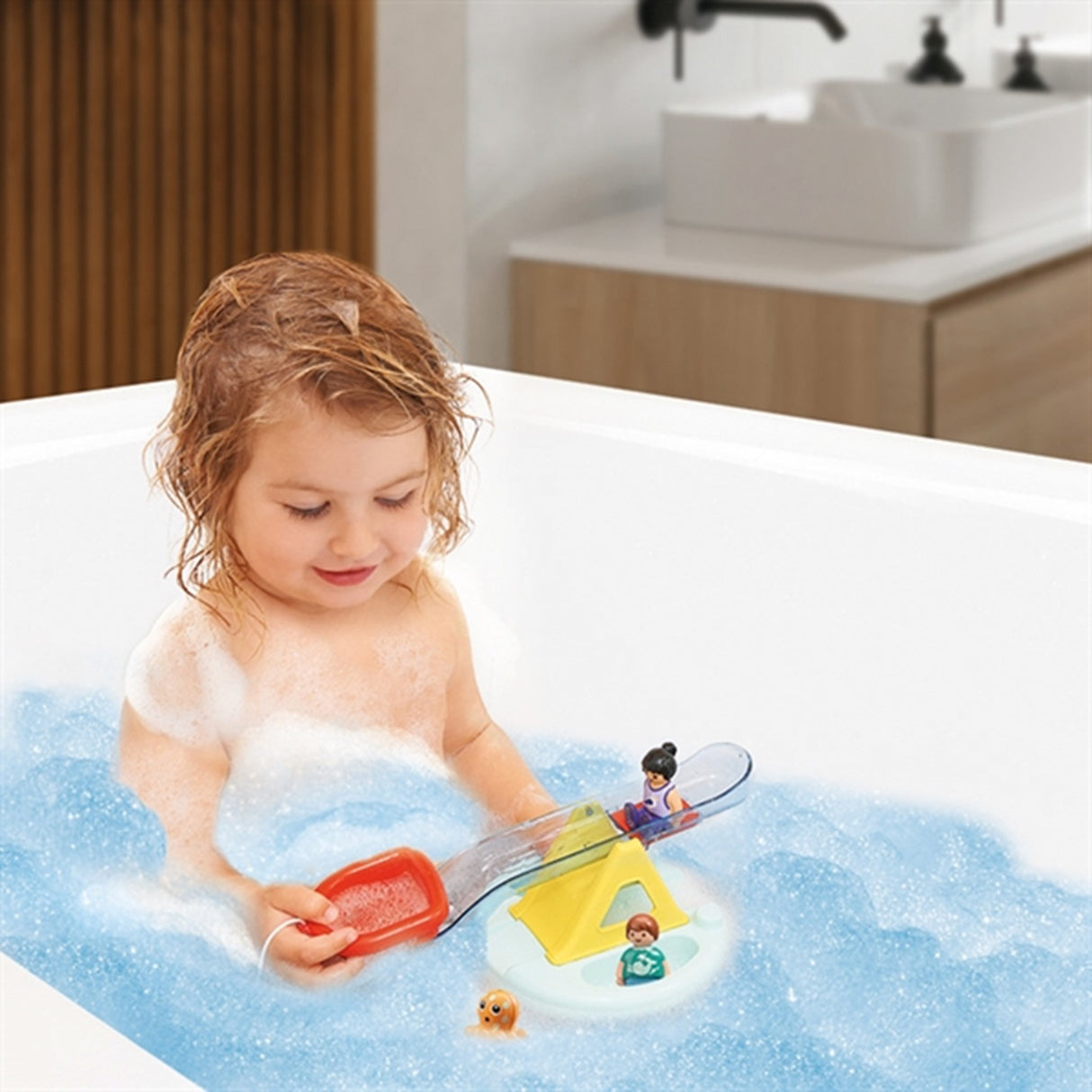 Playmobil® 1.2.3 Aqua - Water Seesaw with Boat