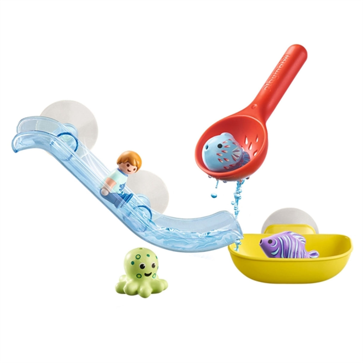 Playmobil® 1.2.3 Aqua - Water Slide with Sea Animals