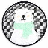 Play&Go 3-i-1 Leketeppe Soft Polar bear