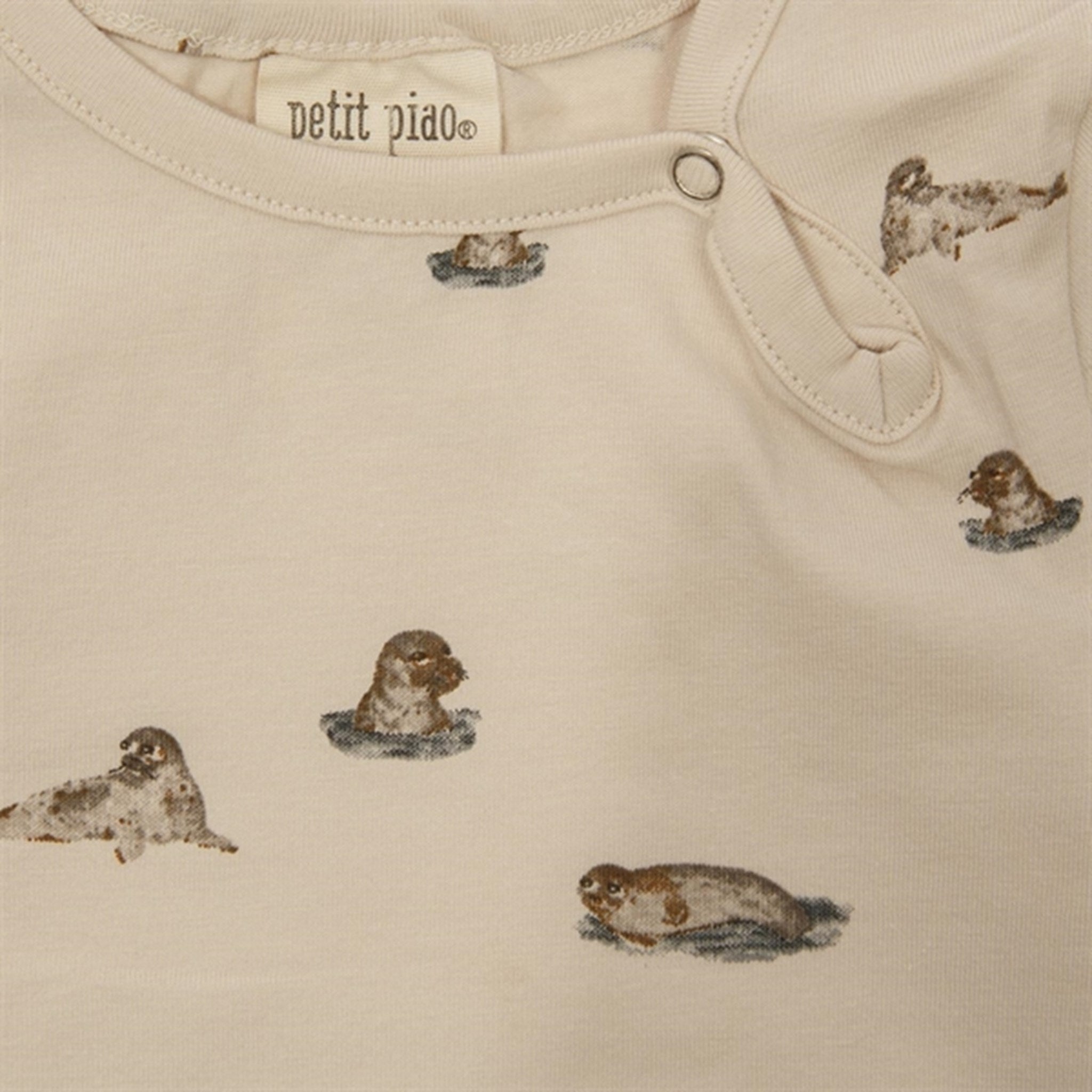 Petit Piao Seal Printed Heldrakt 2