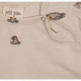 Petit Piao Seal Gather Printed Kjole