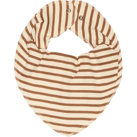 Petit Piao® Caramel/Off White Smekke Modal Striped