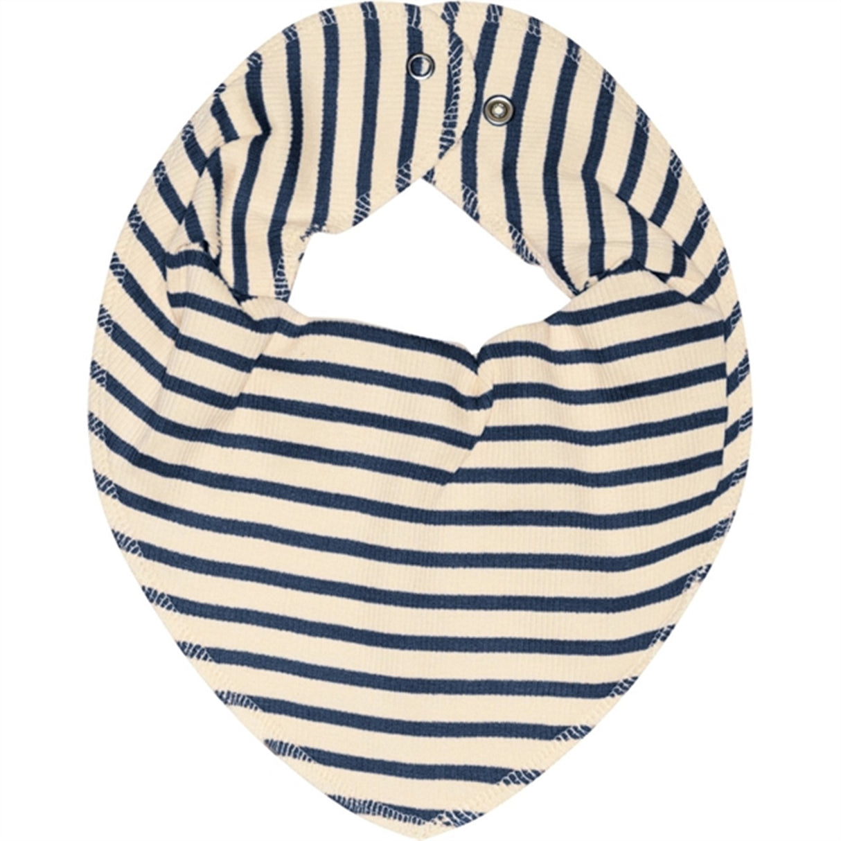 Petit Piao® Denim Blue/Off White Smekke Modal Striped