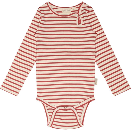 Petit Piao® Berry Dust/Off White Body Modal Striped