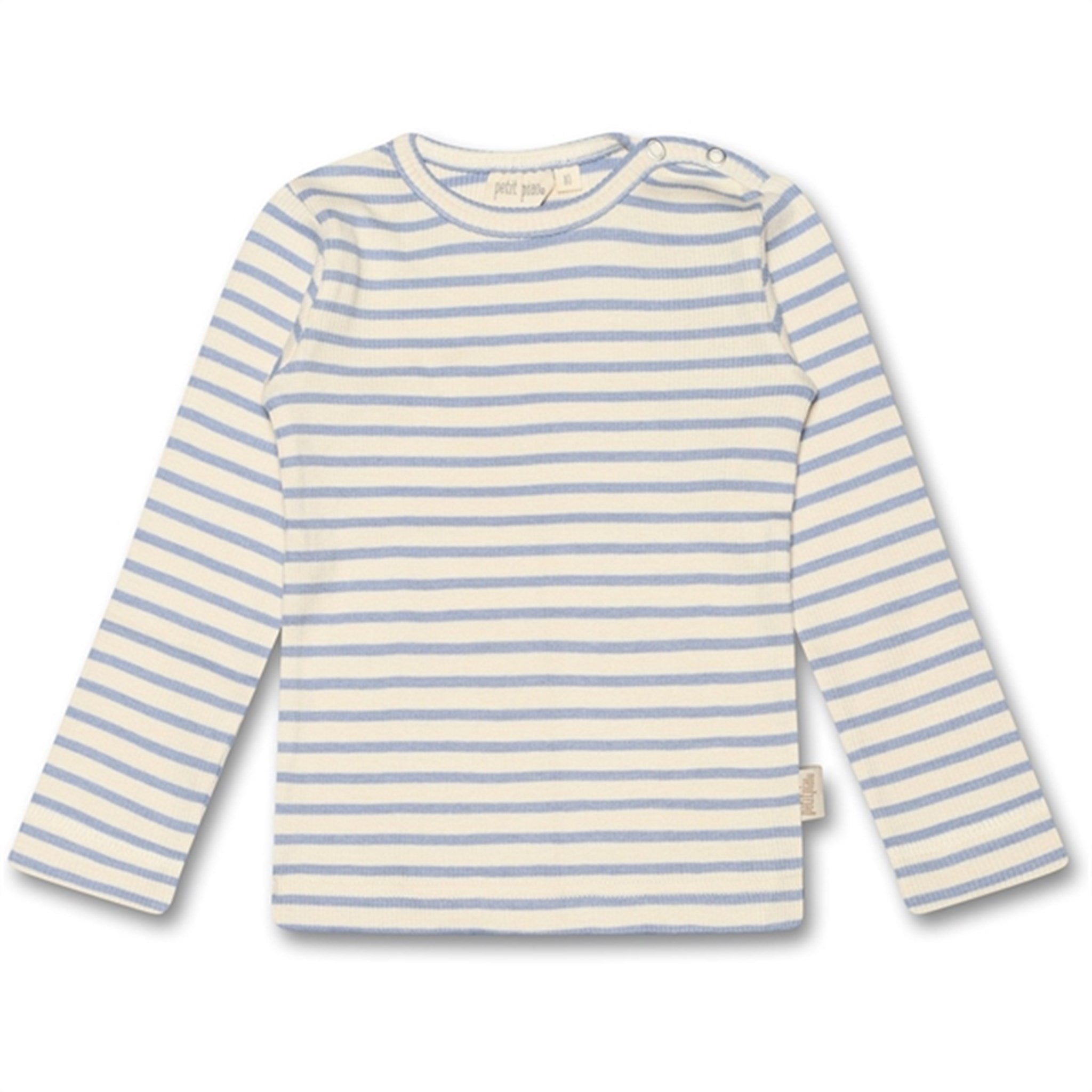 Petit Piao® Spring Blue Bluse Modal Striped