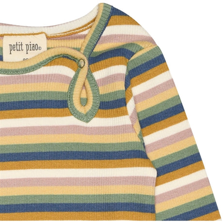 Petit Piao Multi Striped Modal Body 2