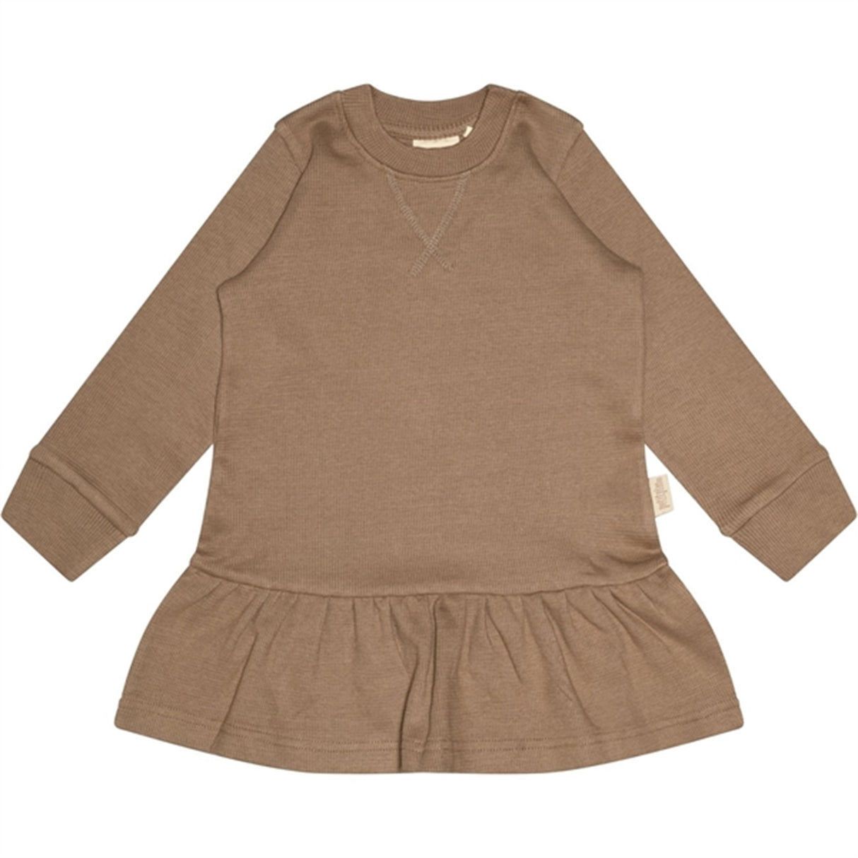 Petit Piao® Walnut Sweat Kjole Waffle