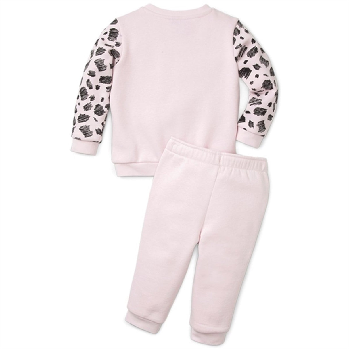 Puma ESS+ Puma Mates Infants Sweatset FL Pearl Pink 3