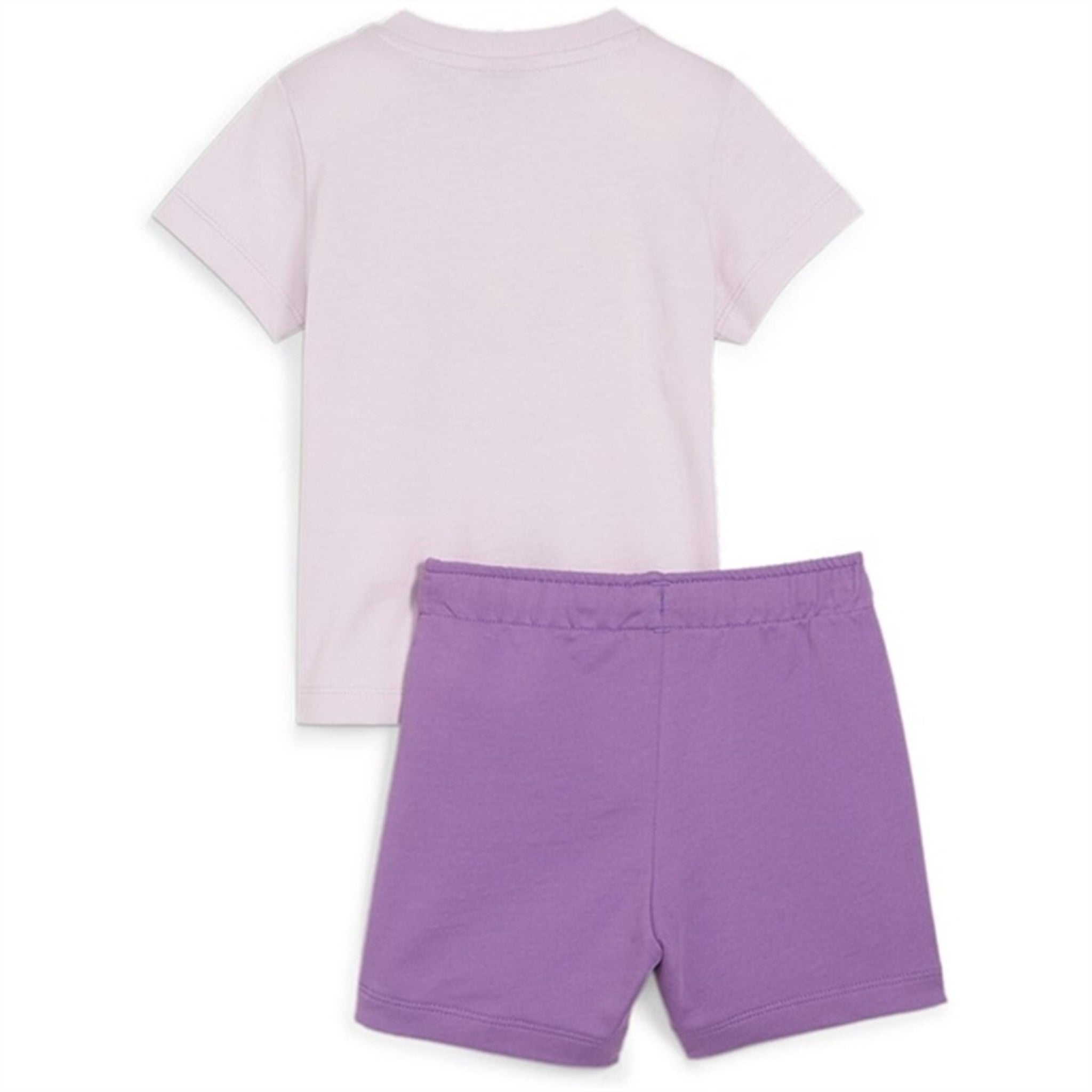 Puma Minicats T-Shirt Og Shorts Sett Purple 2
