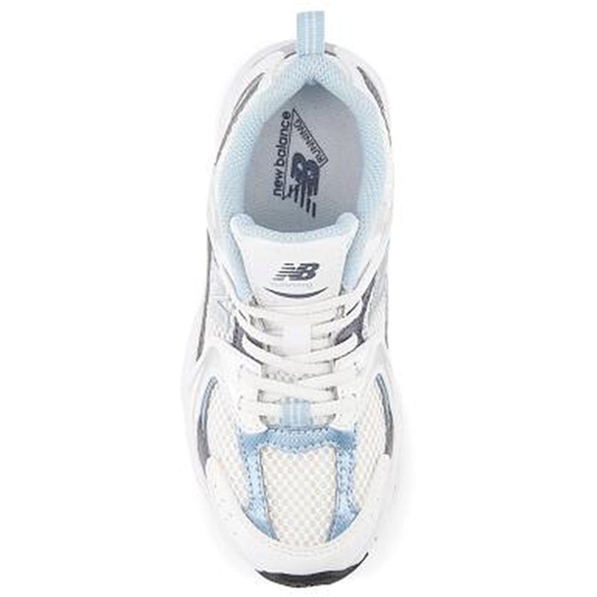 New Balance 530 Kids Bungee Lace Sneakers White