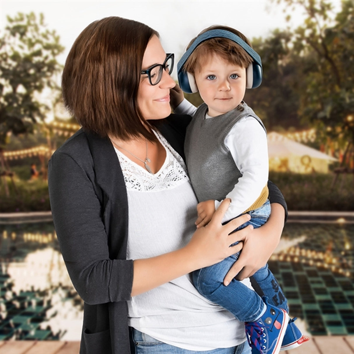 REER Baby Øreklokker Pink