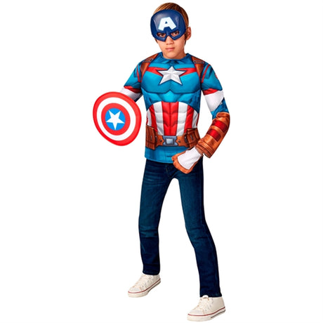 Rubies Marvel Captain America Drakt (kun top)