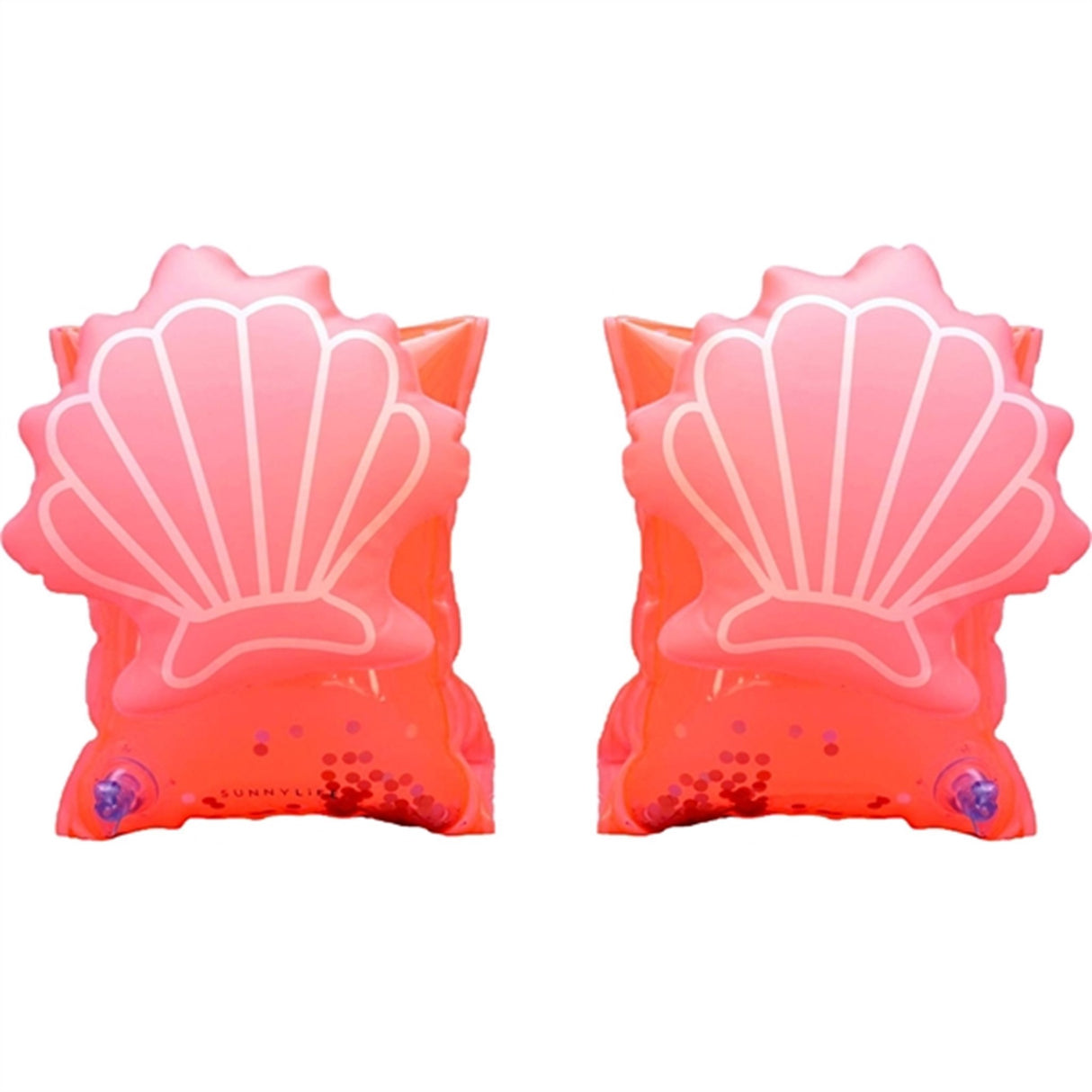 SunnyLife Badevinger Shell Neon Coral