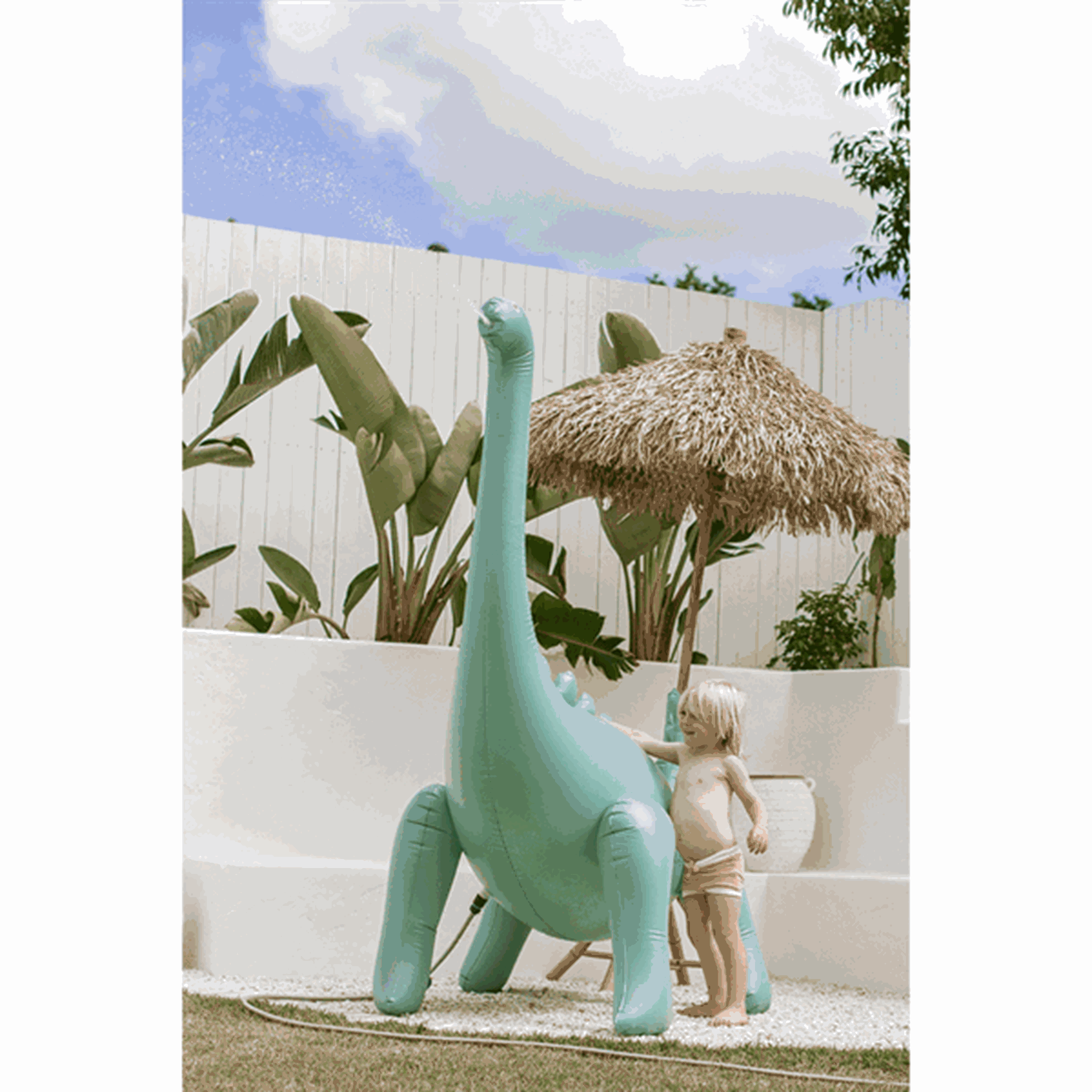 SunnyLife Oppblåsbar Stor Sprinkler Dinosaur 2