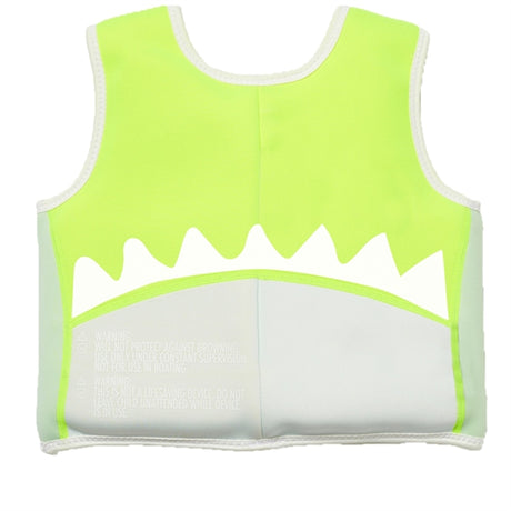 SunnyLife Svømmevest Shark Tribe Blue Neon Citrus 2