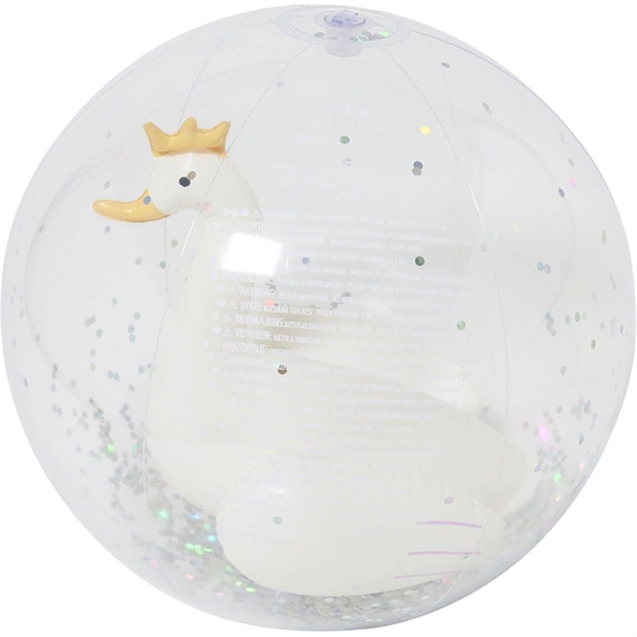 SunnyLife 3D Badeball Princess Swan Multi 4