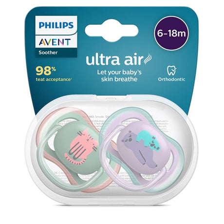 Philips Avent Ultra Air Smokker 6-18 mdr Kat/Koala 2-pak 2