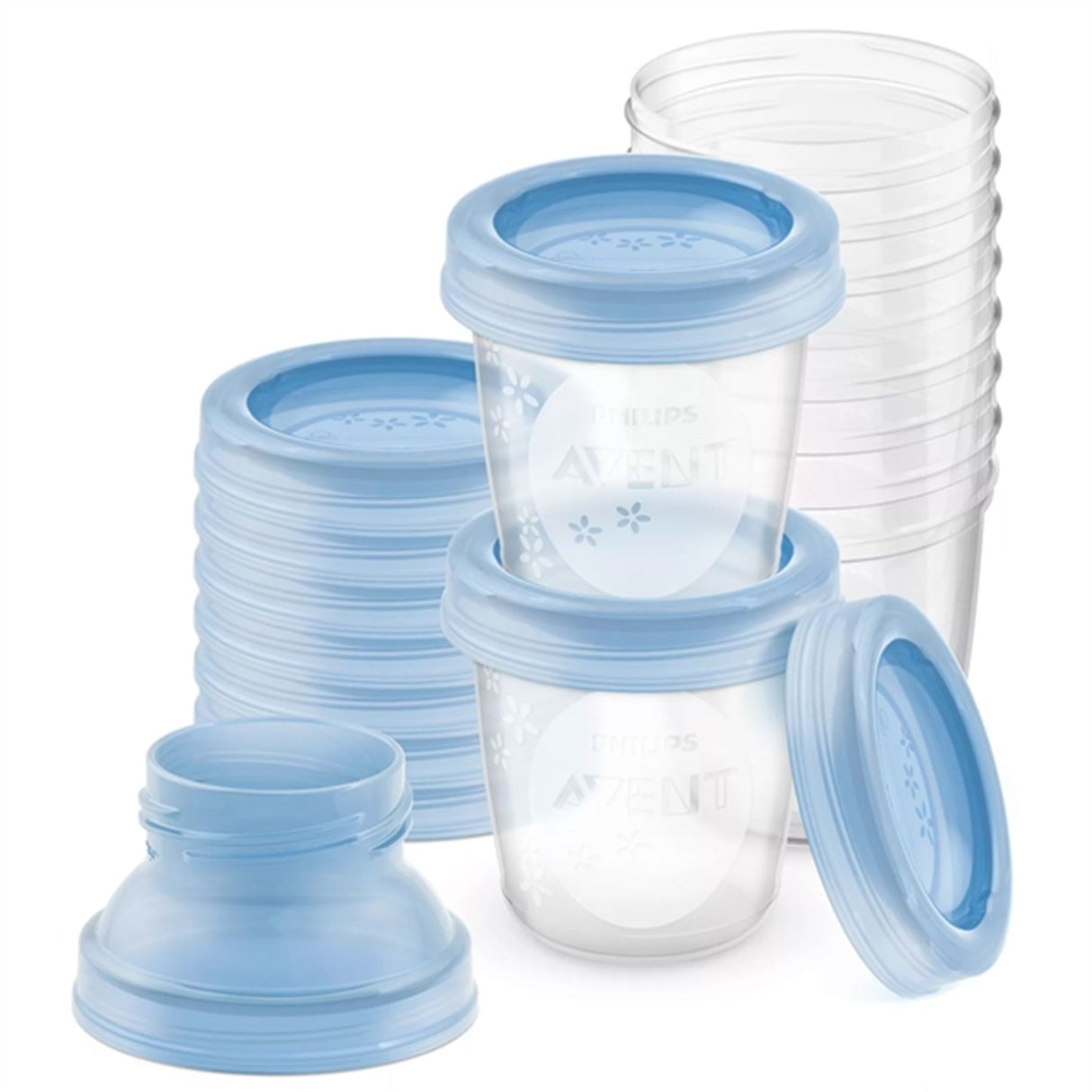 Philips Avent Oppbevaringskopper For Morsmelk 180 ml 10 stk.