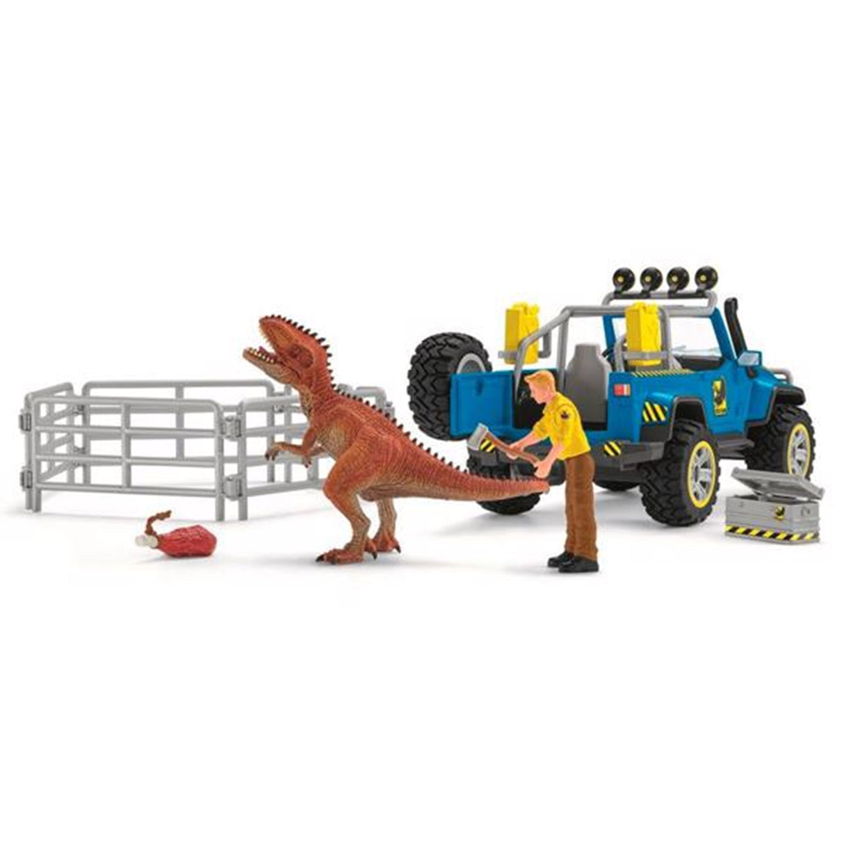 Schleich Dinosaurs Off-Road Vehicle w. Dino Outpost