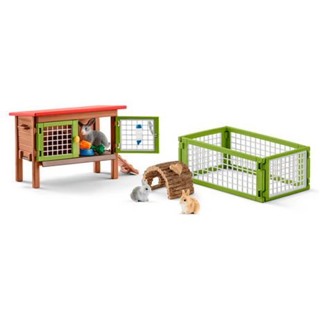 Schleich Farm World Rabbit Hutch