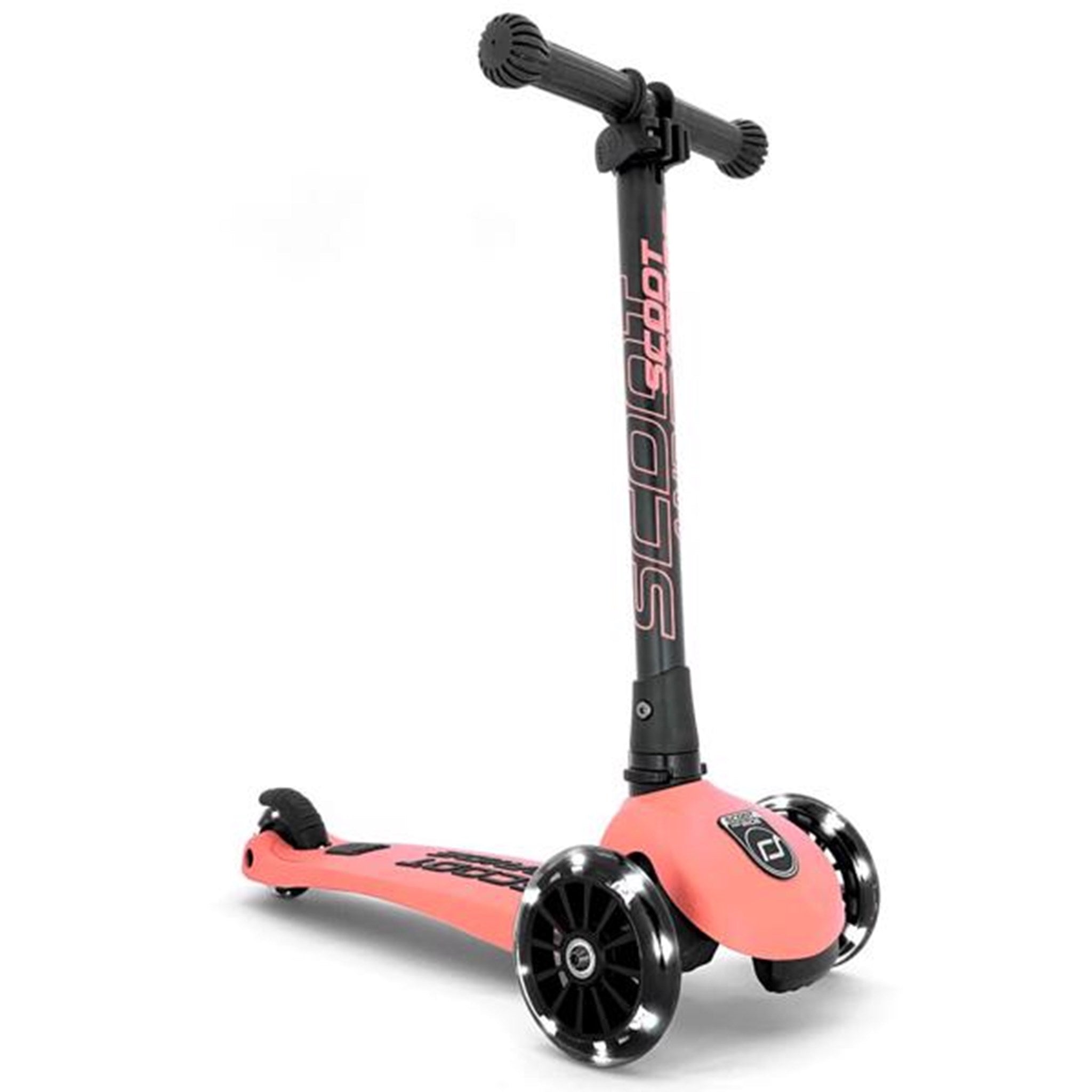 Scoot and Ride Highway Kick 3 LED Peach