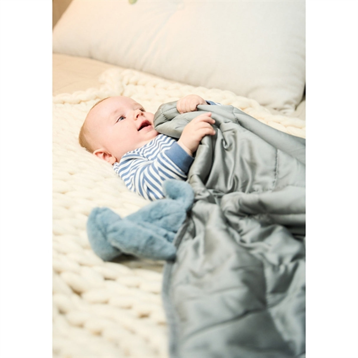 Scandinavian Rest Vektet Dyne Barn 70x100 2 kg Grå