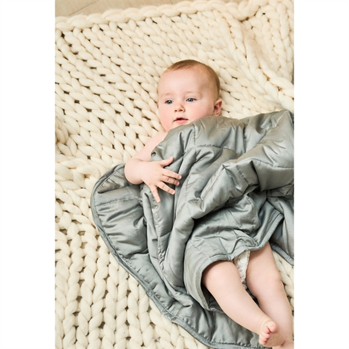 Scandinavian Rest Vektet Dyne Barn 70x100 2 kg Grå