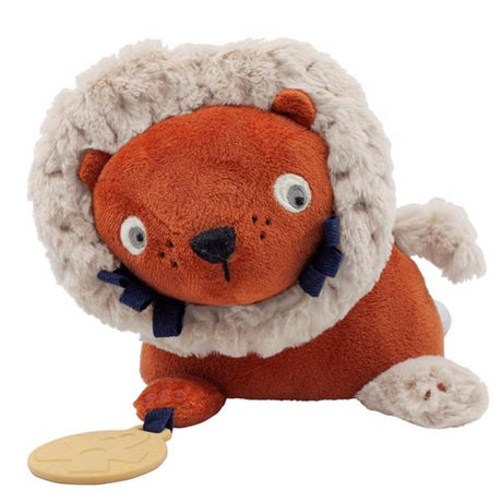 Sebra Activity Toy Lee The Lion Sorbet Orange