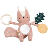 Sebra Activity Toy Maci The Squirrel Zappy Misty Rose