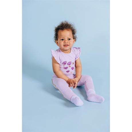 Soft Gallery Orchid Bloom Baby Paula Piping Leggings