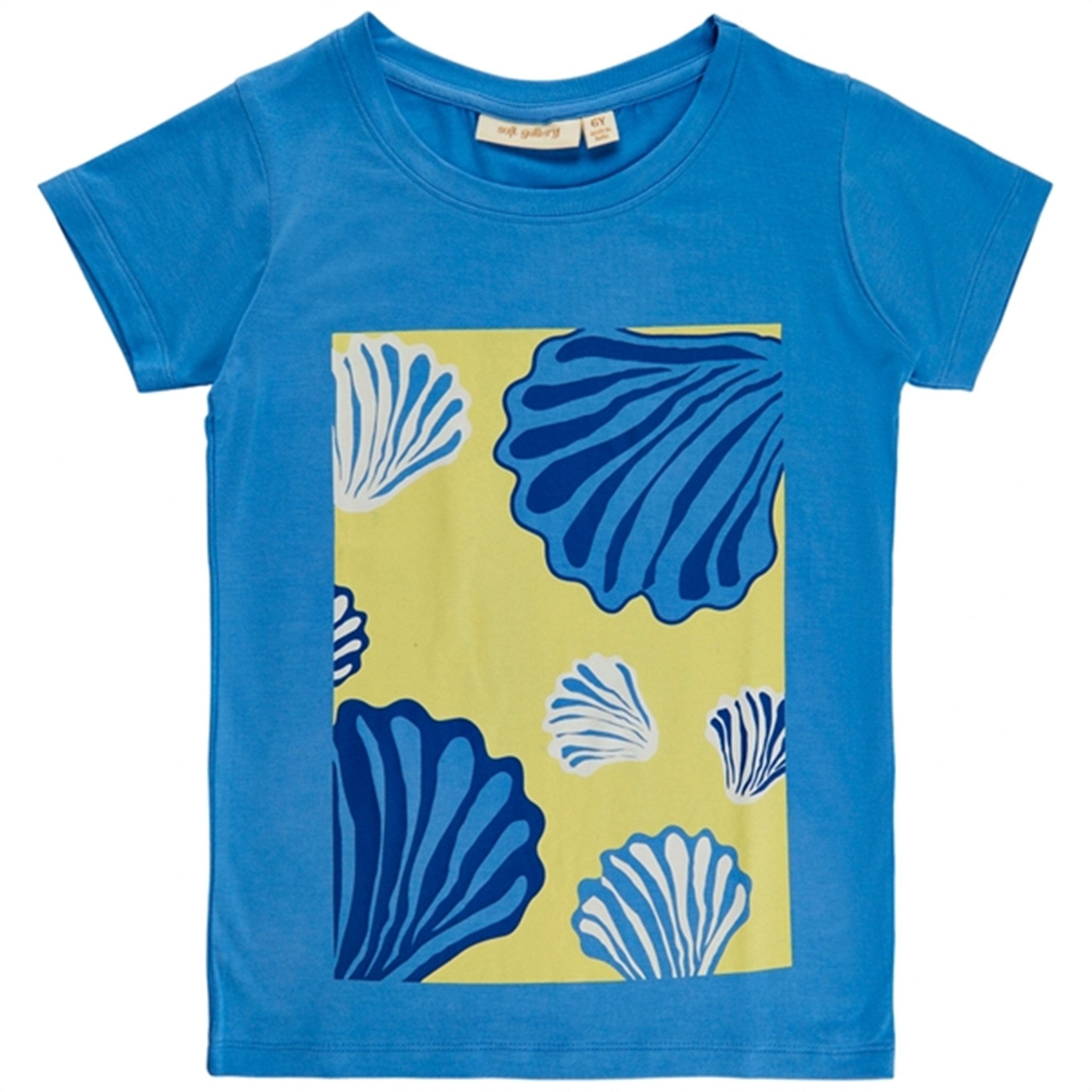 Soft Gallery Vista Blue Juna Shellscape T-shirt